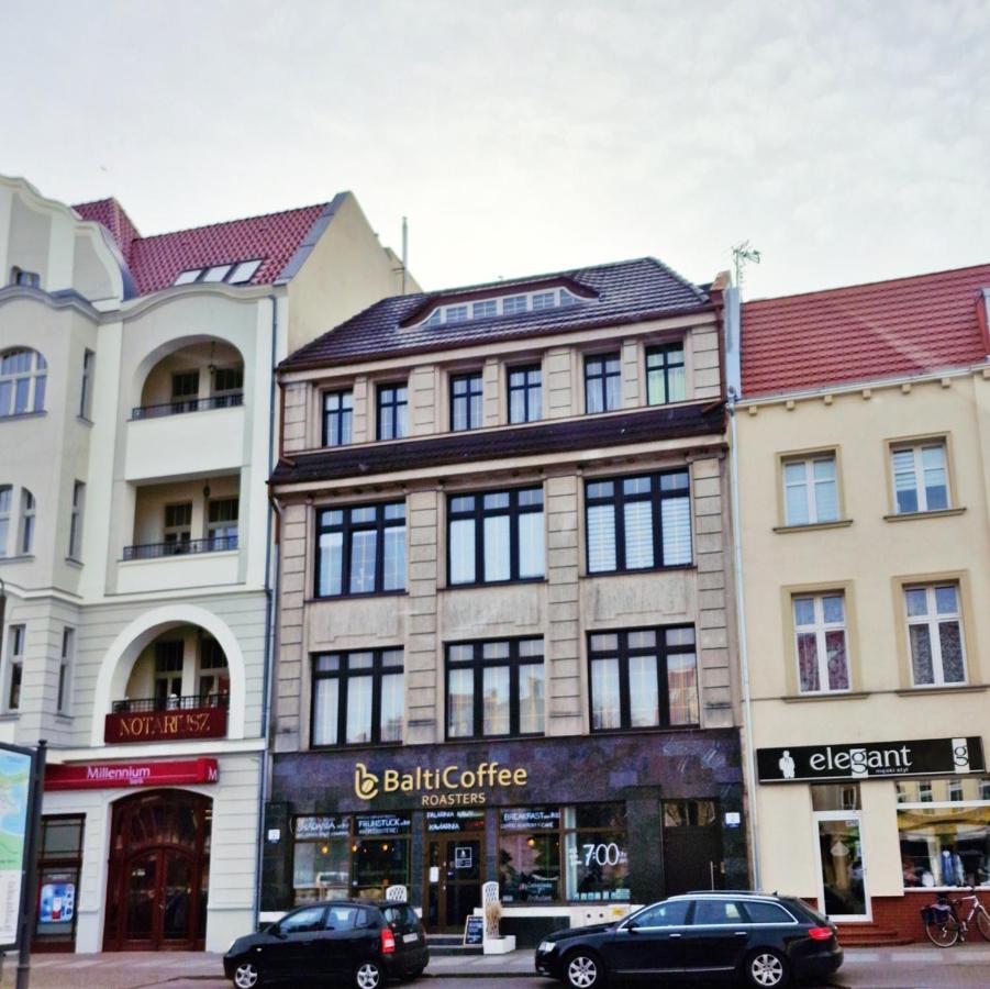 Ferienwohnung Plac Slowianski Swinemünde Exterior foto